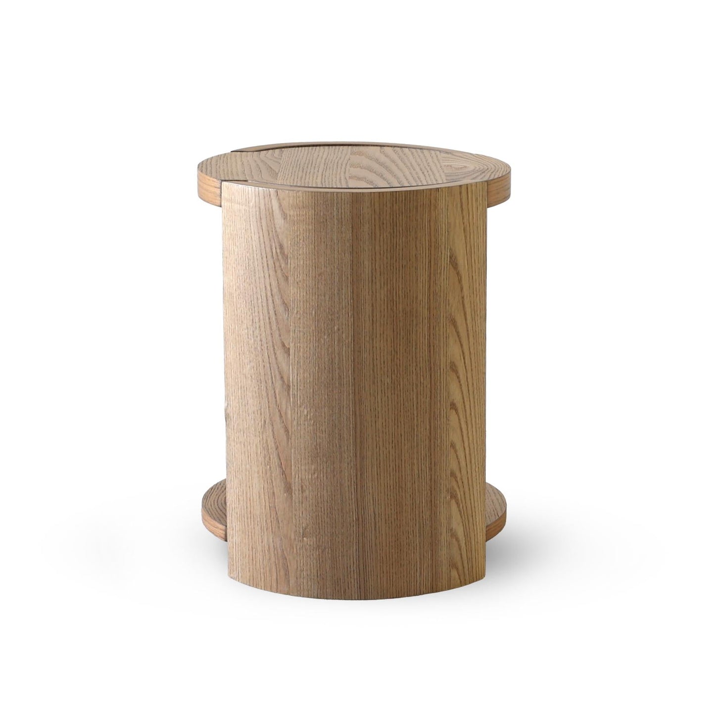 Forma End Table - Rustic Oak