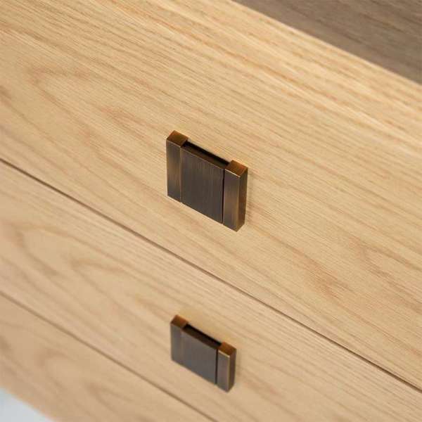Hara 6 Drawer Dresser Tall - Natural Oak