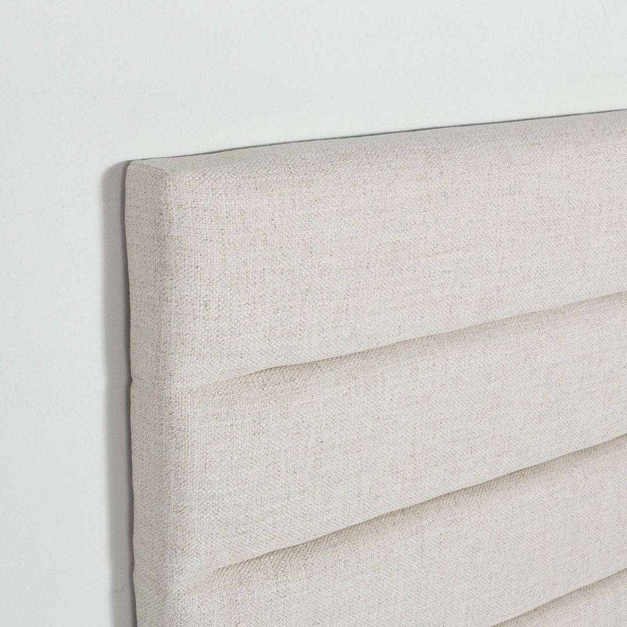 Justin King Storage Bed Tall - Cream