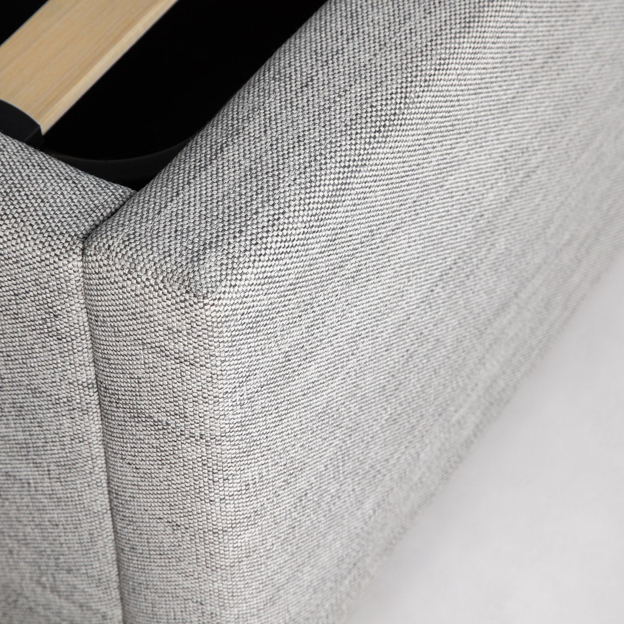 Justin King Bed - Stone