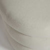 Fiel Ottoman - Faux Mohair Ecru