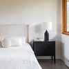 Josie King Storage Bed - Cream