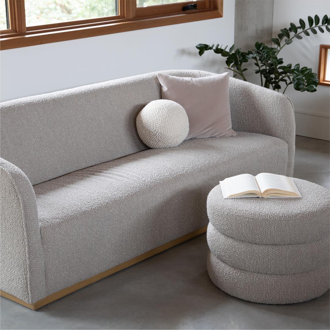 Evita Sofa - Truffle