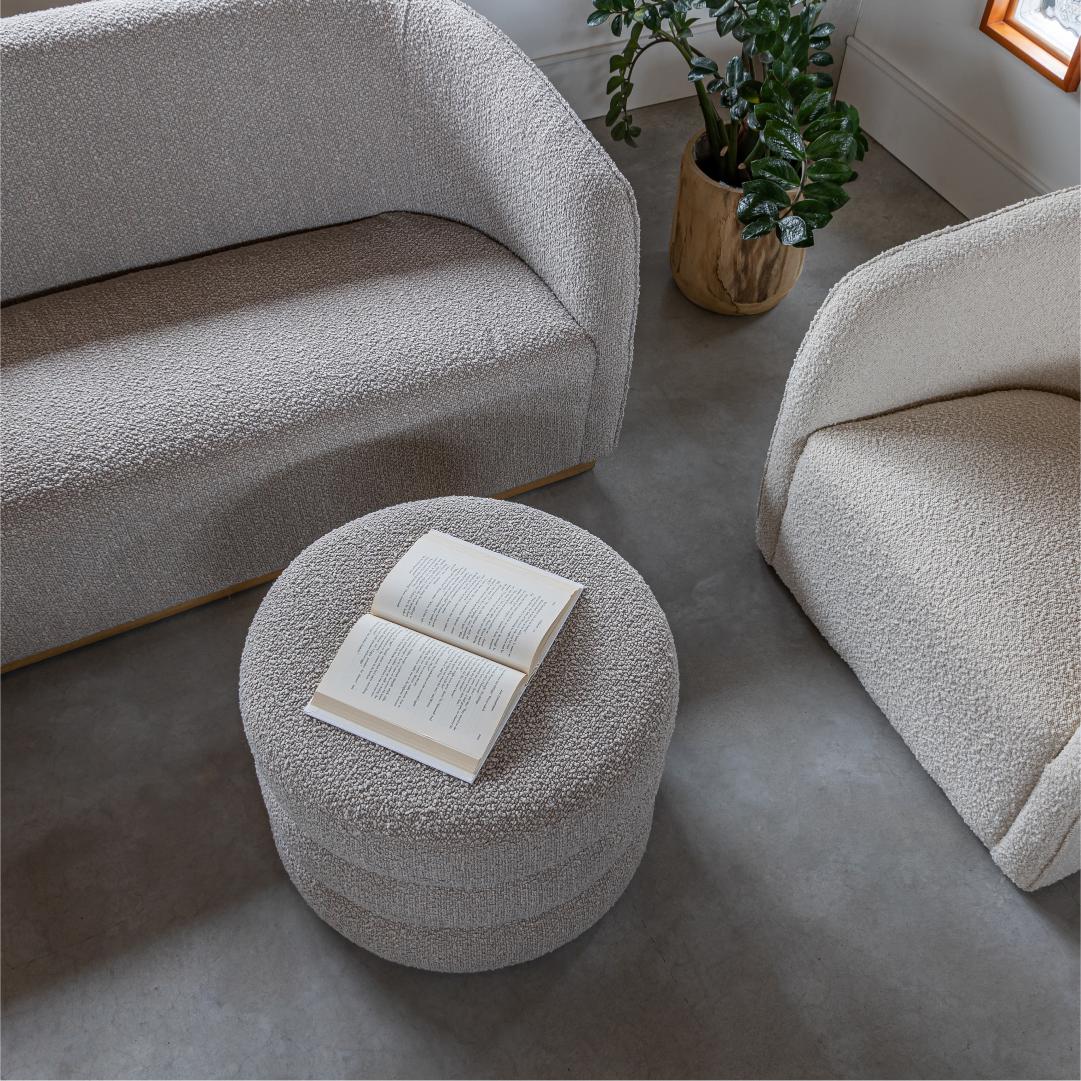 Fiel Ottoman - Truffle