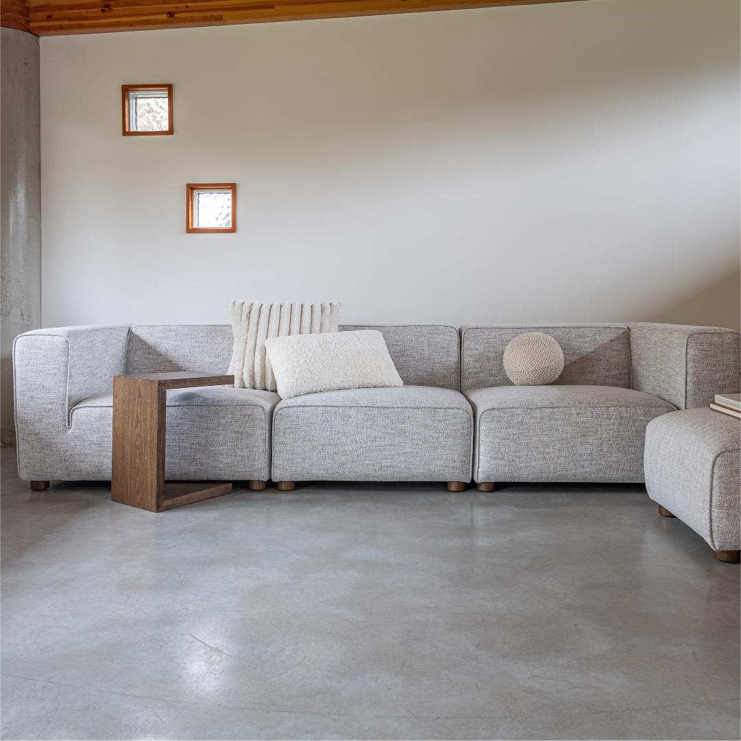 Faith  Sectional - Coconut
