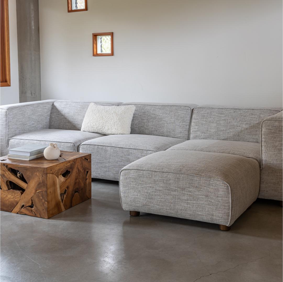 Faith  Sectional - Coconut