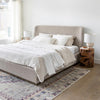 Faye Queen Bed Short - Truffle