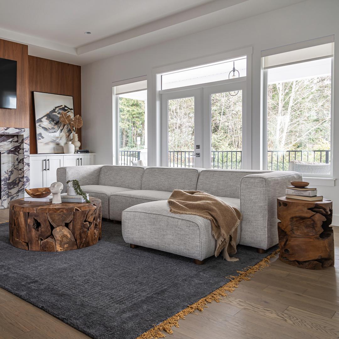 Faith Sectional - Coconut