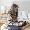 Faye Queen Bed Short - Off White