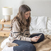 Faye King Bed - Off White
