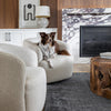 Aspen Swivel Chair - Buff