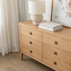 Hara 9 Drawer Dresser - Natural Oak