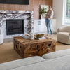 Natura Flow Square Coffee Table