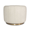 Ava Swivel Chair - Buff