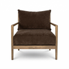 Brit Accent Chair - Velvet Coffee