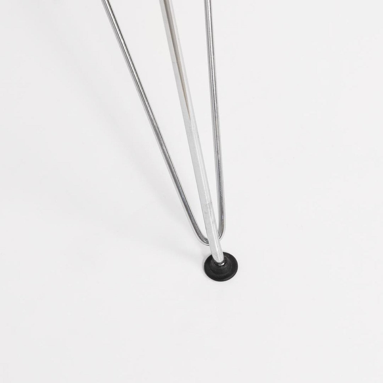 Cairo Chair - Black Seat Chrome Base