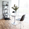 Cairo Chair - Black Seat Chrome Base