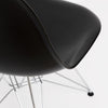 Cairo Chair - Black Seat Chrome Base