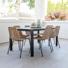 Calabria Stackable Dining Chair - Natural