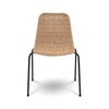Calabria Stackable Dining Chair - Natural