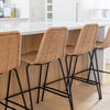 Calabria Stackable Counter Stool - Natural