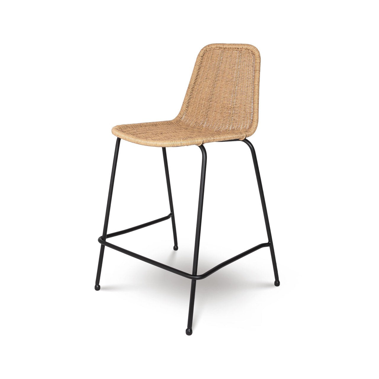 Calabria Stackable Counter Stool - Natural