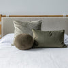 Crush Cushions  (Set of 2) - Lichen
