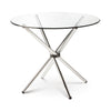 Edie Dining Table - Chrome