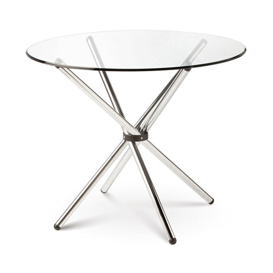 Edie Dining Table - Chrome