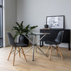 Edie Dining Table - Chrome