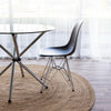 Edie Dining Table - Chrome