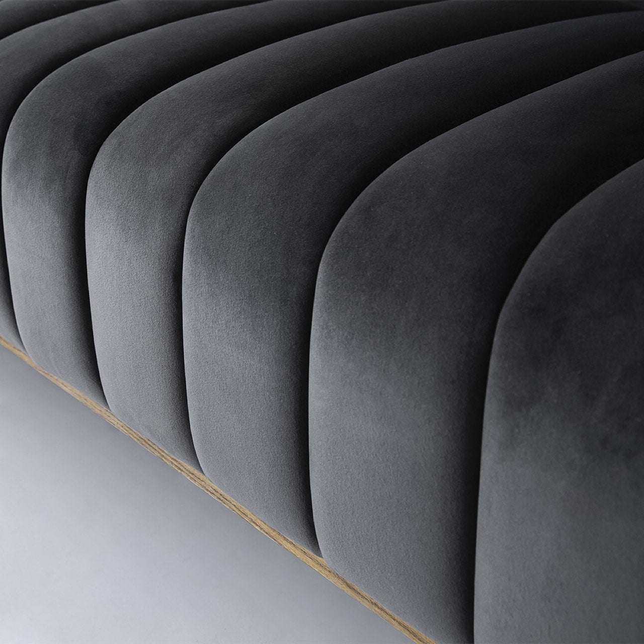 Elliot Condo Sofa - Smoke Grey