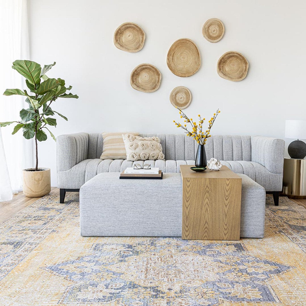Elliot Condo Sofa - Stone