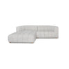 Envy Sectional - LHF Chaise - Coconut