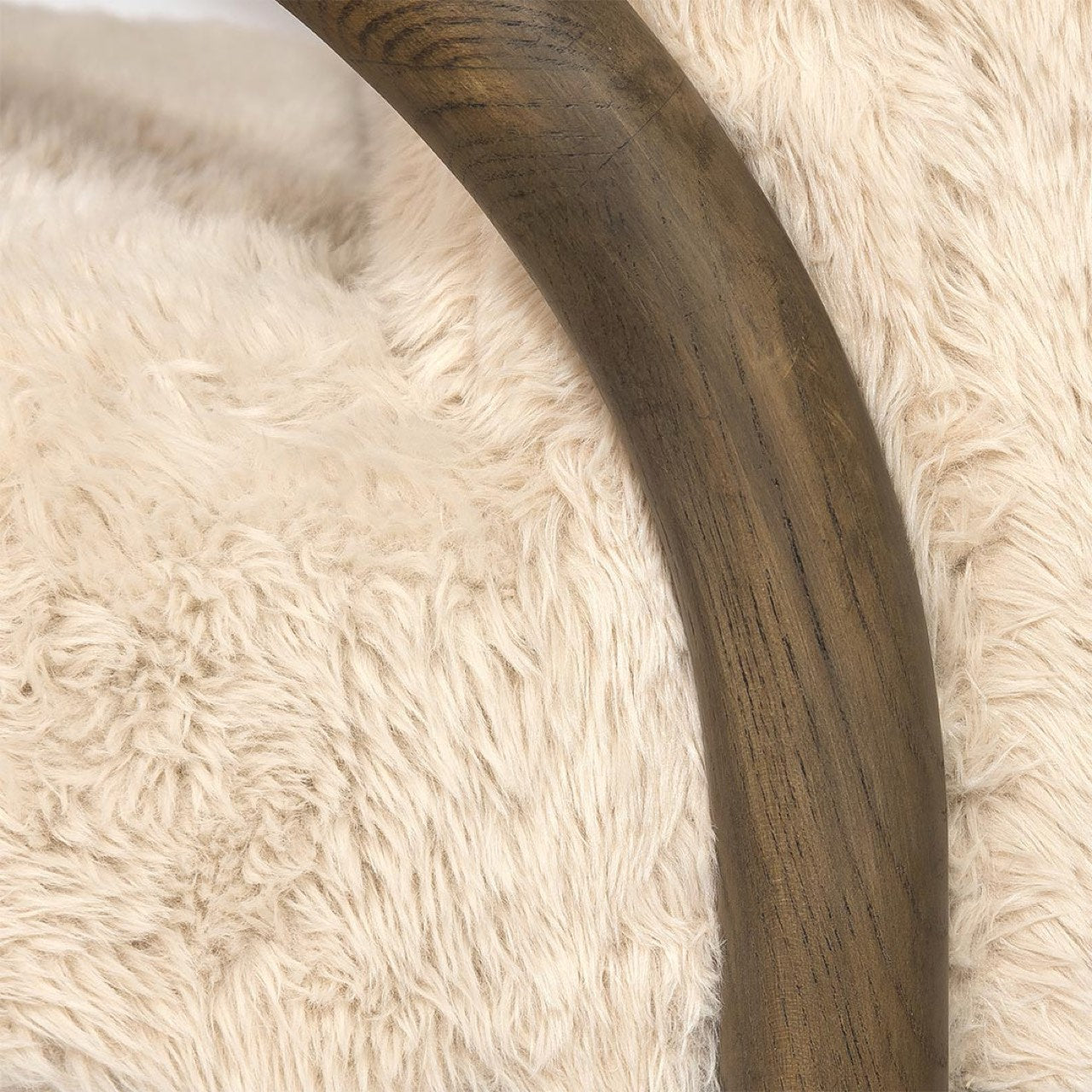 Eros Chair - Shaggy Sand