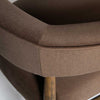 Everest Chair - Dark Base - Velvet Coffee