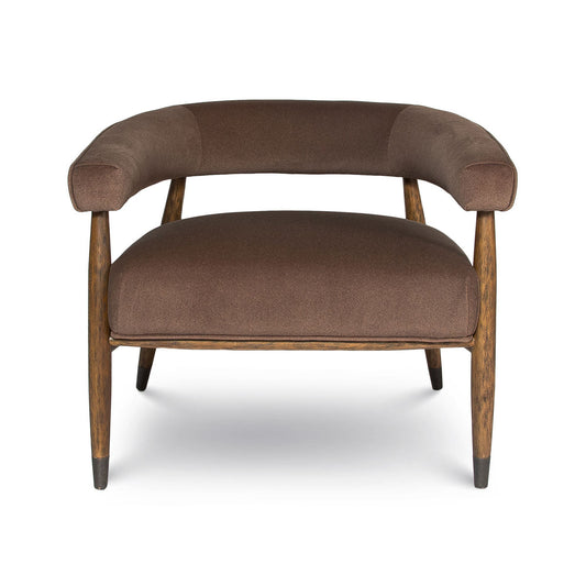 Everest Chair - Dark Base - Velvet Coffee
