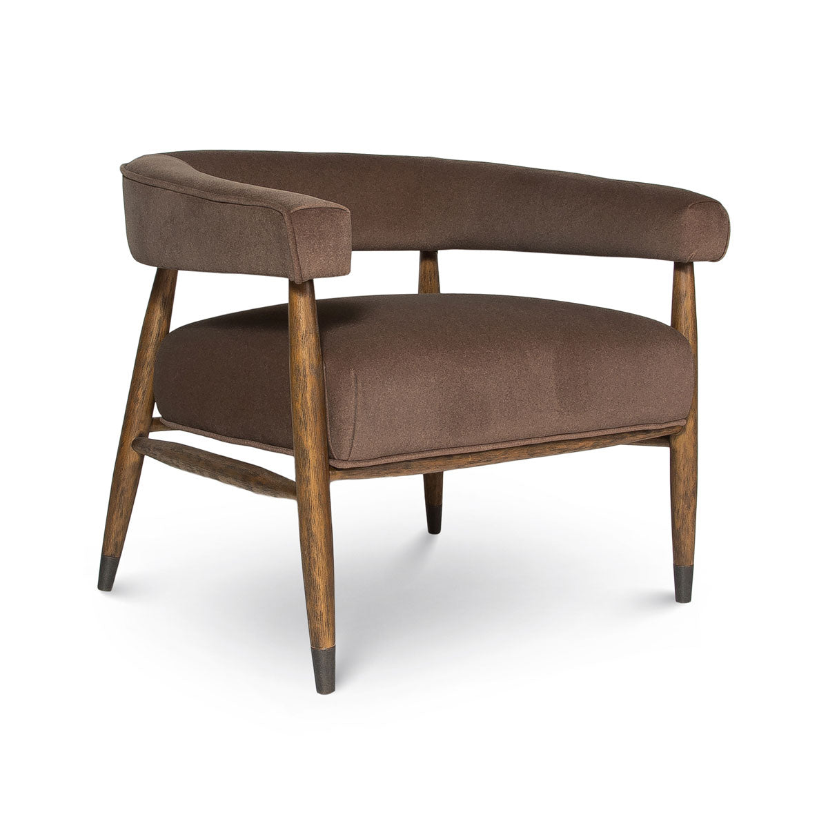 Everest Chair - Dark Base - Velvet Coffee