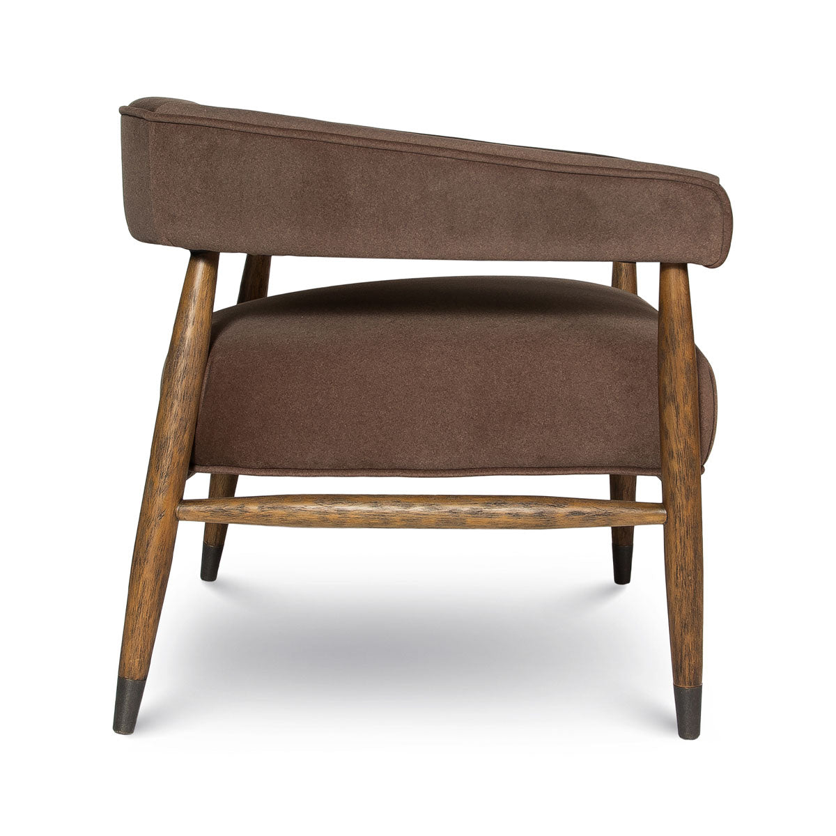 Everest Chair - Dark Base - Velvet Coffee