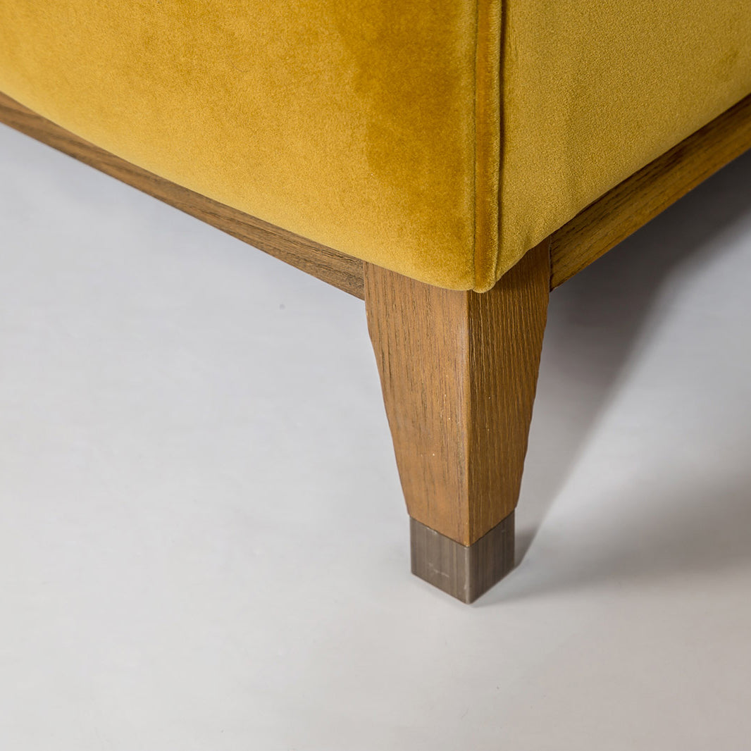 Elliot Condo Sofa - Mustard