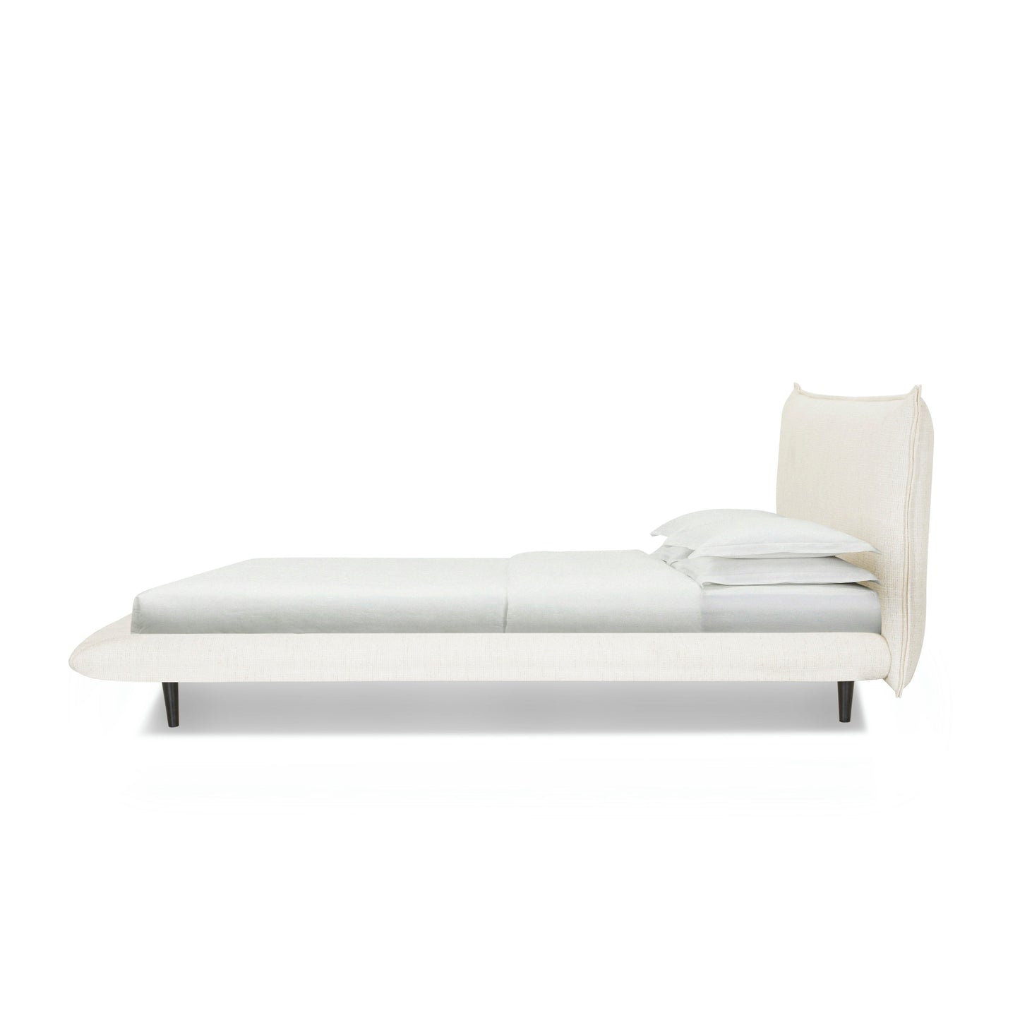 Fable Queen Bed - Ecru