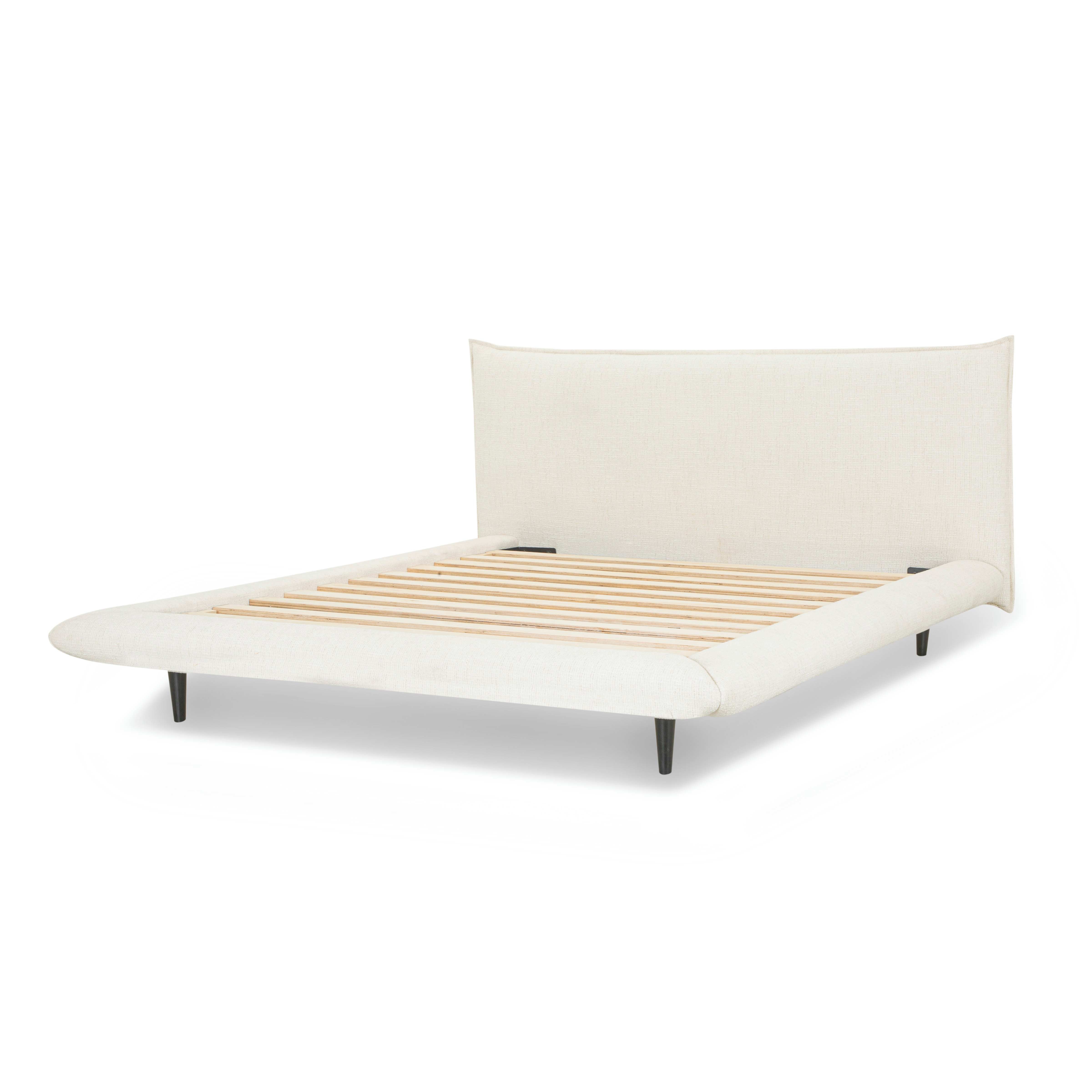 Fable Queen Bed - Ecru