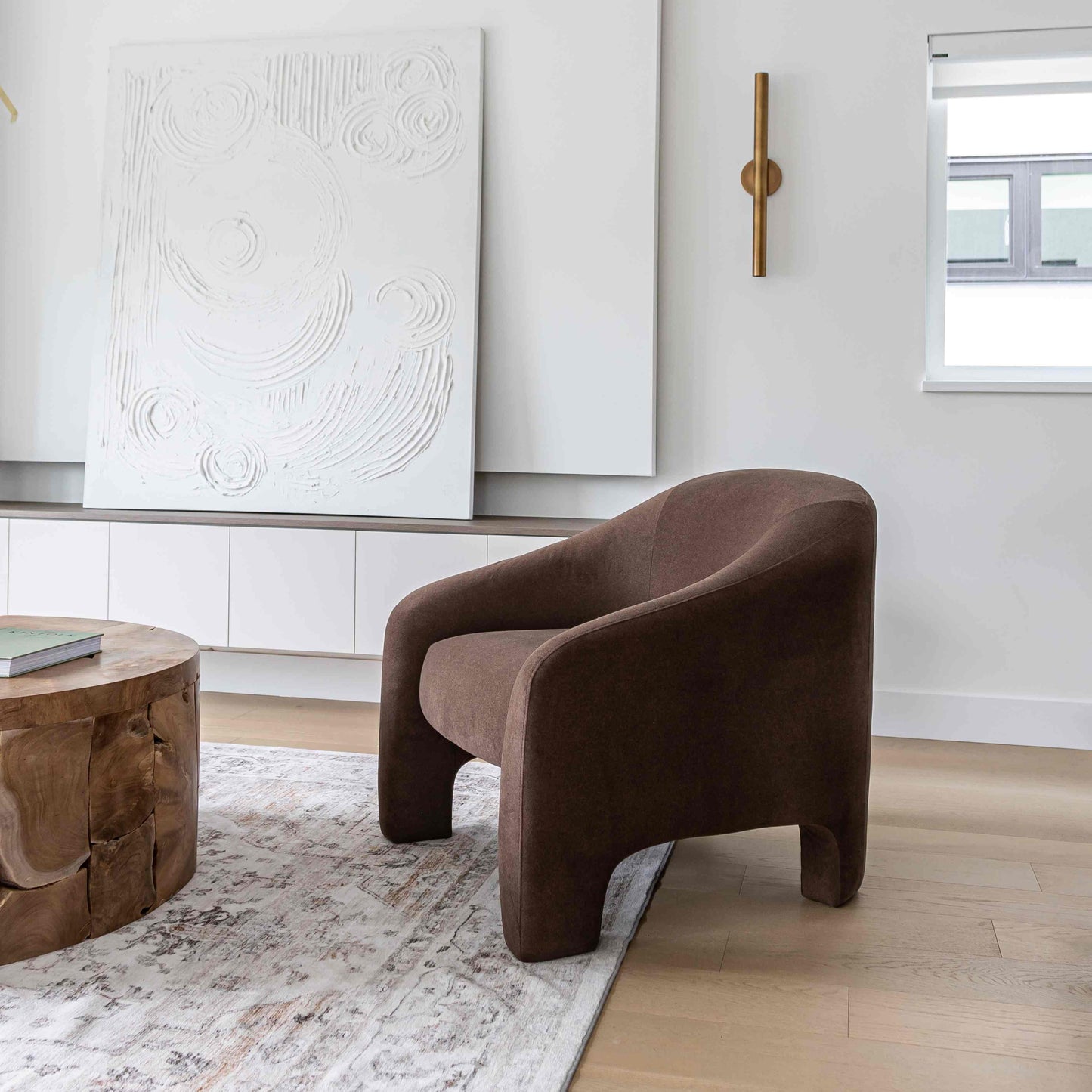 Farrah Chair - Velvet Coffee