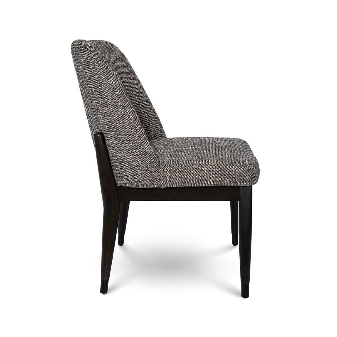 Fawcett Dining Chair - Dark Base - Pepper