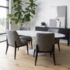 Fawcett Dining Chair - Dark Base - Pepper
