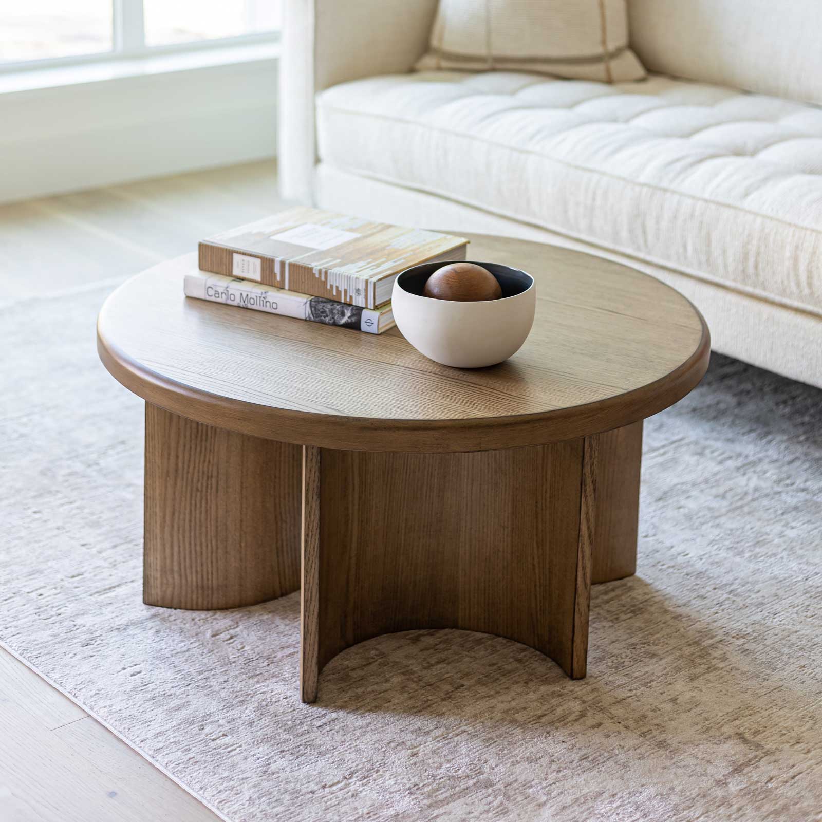 Fawn Coffee Table - Rustic Oak