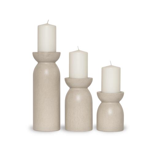 Fawn Pillar Candle Holder (Set of 3)