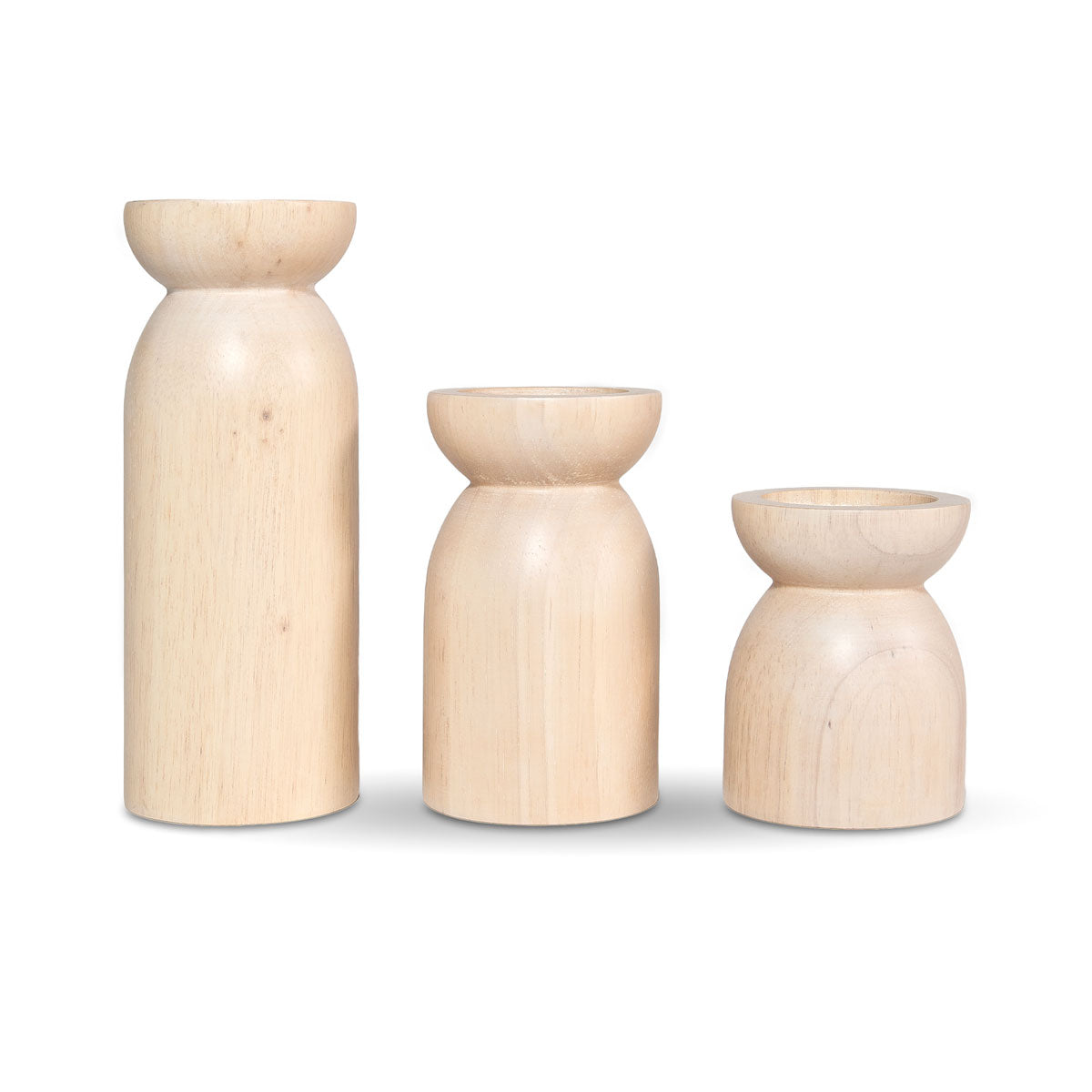 Fawn Pillar Candle Holder (Set of 3)