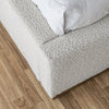 Faye Queen Bed - Off White