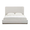 Faye King Bed - Off White